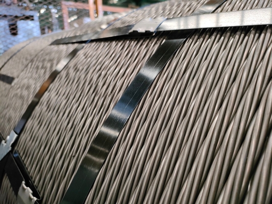 Gewicht der Spirale 10 kg-800 kg/Spule 6x36 6x19 Winde Kran Heben Drahtseil Stahl kundenspezifisch verzinktes Kohlenstoffstahl CCS Freischneiden