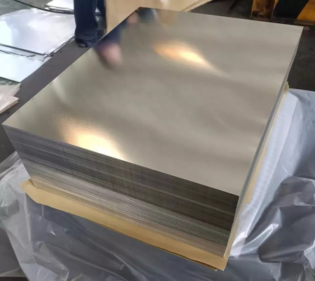 Prime T3 T4 T5 Blechplatte Helle/Stein/Silber Finish Blechplatte zur Herstellung von Lebensmitteldosen aus Logo Akzeptiert kundenspezifisches Logo