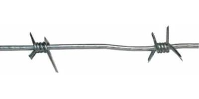 Galvanisierter Metallstacheldraht für Netz-Sicherheitszaun 12,5 18 Gauge PVC beschichtet Eisendraht 50 kg Direktlieferung Angebot