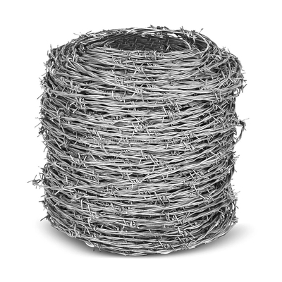 Hot Dip Galvanized Stacheldraht für Netz Sicherheitszaun 12,5 Gauge 18 Gauge PVC beschichtet Eisendraht