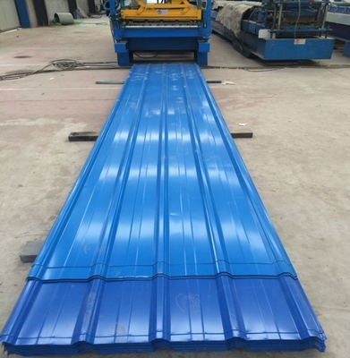 Dachdekorations Toleranz ±1% Wellstahl DX51D DX52D Verzinkte Stahldachplatten Preise Welldachplatte
