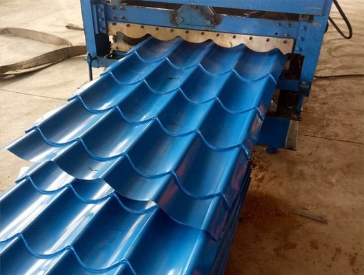 Dachdekorations Toleranz ±1% Wellstahl DX51D DX52D Verzinkte Stahldachplatten Preise Welldachplatte