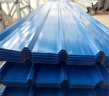 Dachdekorations Toleranz ±1% Wellstahl DX51D DX52D Verzinkte Stahldachplatten Preise Welldachplatte