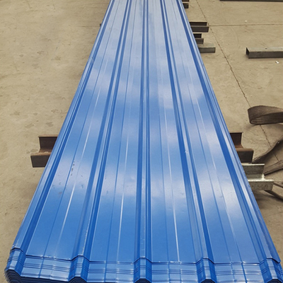 Dachdekorations Toleranz ±1% Wellstahl DX51D DX52D Verzinkte Stahldachplatten Preise Welldachplatte