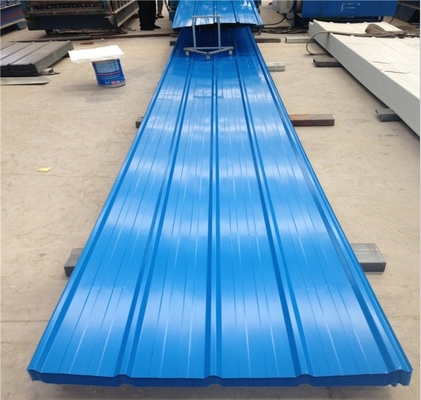 Standard ASTM Farbdachplatte Stahldachpreise Galvanisierte Wellplatte ppgi-Dachfliese mit Dicke