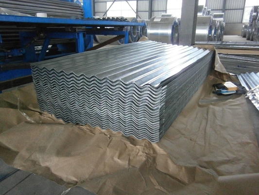 Verzinkte Wellplatte Dx51d Z150 Edelstahl Wasserdachplatte Toleranz ± 1% und Gewinn garantiert