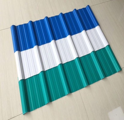Dicke 0,2 4 mm Farbbeschichtet 4ft x 8ft Wellverzinktes Stahlblech für das Dach SGCC/CGCC/DX51D Z/Q195-Q345