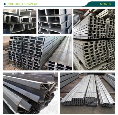 2024 Struktural galvanisierter C-Kanal Stahl in U-Form Stahlkanalstärke 1,5 mm-25 mm Legiert oder nicht Legiert