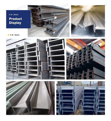 125*125 Stahl H-Strahl Universalkolonne H/I-Strahlen ASTM Standard S235JR Flanschbreite 50-400mm Dicke 5-34mm