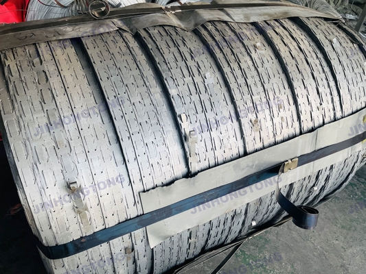 500 mm Durchmesser Schlange Rasierschnur Eisendraht Concertina Rasierschnur Kreuz Rasierschnur Anti-Klettern Klinge Stacheldraht 304 Edelstahl