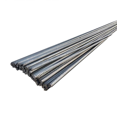 HRB400 HRB335 Stahlstange D10 D12 D16 D20 Runddeformierte Stange Länge 6m 8M 9m 12M für Betonverstärkung