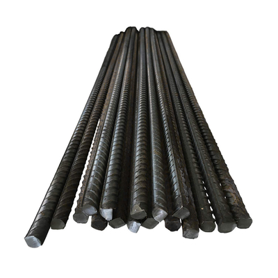 HRB400 HRB335 Stahlstange D10 D12 D16 D20 Runddeformierte Stange Länge 6m 8M 9m 12M für Betonverstärkung