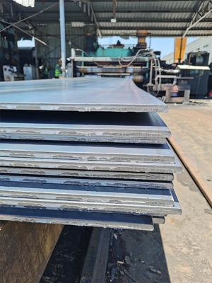 Nichtlegiertes Stahlblech, warmgewalzte Stahlplatten für die Herstellung von Metallteilen nach ISO9001-Zertifizierung