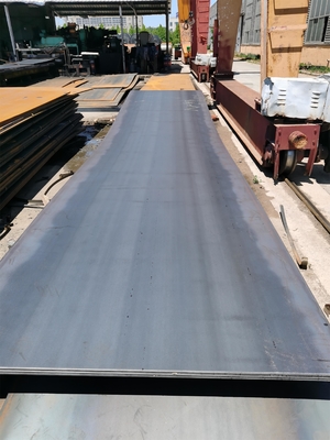 Nichtlegiertes Stahlblech, warmgewalzte Stahlplatten für die Herstellung von Metallteilen nach ISO9001-Zertifizierung
