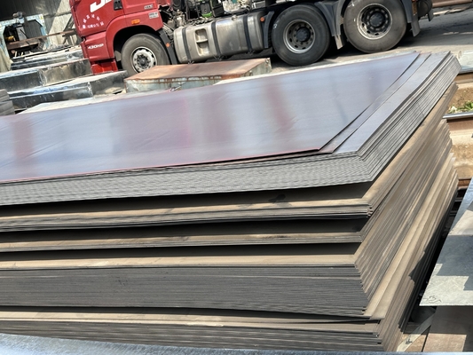 Hochtoleranz warmgewalztes Kohlenstoffstahlblech 3 mm 6 mm 10 mm Dicke A36 St37 Q235 SS400 ASTM A283 für Nichtlegierungsanwendungen