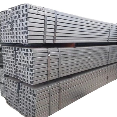 Warmgewalzte Profile aus Stahl mit U-Strahl Q235/Q345/SS400/ST37-2/ST52/Q420/Q460/S235JR/S275JR/S355JR für Strukturunterstützung