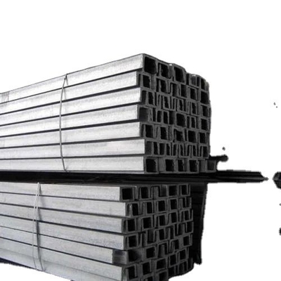 Warmgewalzte Profile aus Stahl mit U-Strahl Q235/Q345/SS400/ST37-2/ST52/Q420/Q460/S235JR/S275JR/S355JR für Strukturunterstützung
