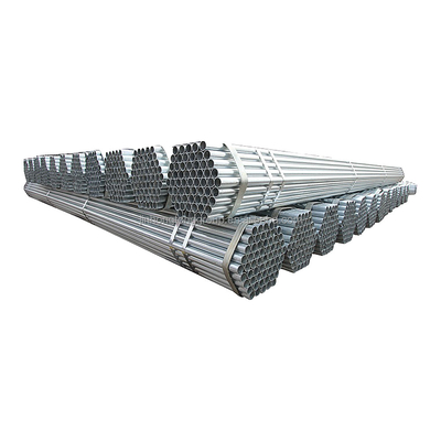 Hot-Dip Galvanized Q195/Q215/Q235/Q345/SS400 Rundstahlrohr ASTM A106 Sch 40 ERW GI-Rohr für die Rechnungsstellung nach tatsächlichem Gewicht