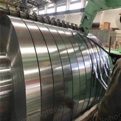 Direktversorgung Edelstahlstreifen 1,4310 0,2 mm Dicke 304 316 201 SS nahtloser Stahlstreifen