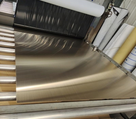 ASTM A240 Edelstahlplatte 201 304 316 316L 409 Kaltgewalzt, warmgewalzt, Breite 20 mm-1500 mm und Oberflächenveredelung BA