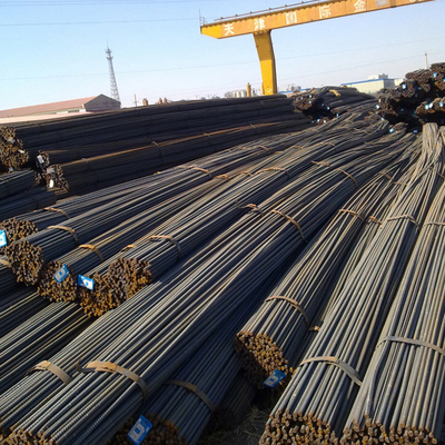 HRB 400/500 BS460/ASTM A615 Hochzugsdeformierte Stange 8mm 10mm 12mm Eisenstange HRB400 HRB500 Stahlverstärker Stahlverstärker Preise