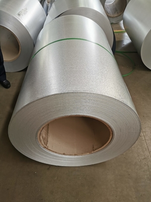 Baustoff S350GD/S390GD/S420GD/S450GD/S550GD Stahlspule Langlebig S320 Zm310 Zm430 Zn-Al-Mg für den Bau beschichtet