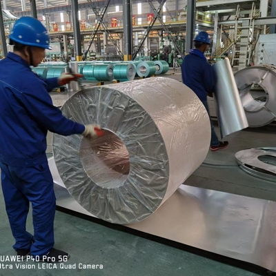 3-10 Tonnen Spulengewicht HSGCC CGCC DX51D Warmgetränkte galvanisierte Stahlbleche in Spulen für die Biegung in der Möbelindustrie