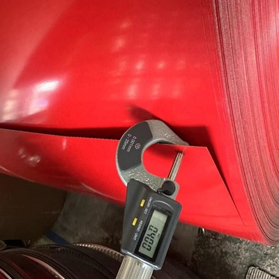 Z40-z275 Farbverzinkte Stahlspule PPGI Farbverzinkte Beschichtete Spule für den Bau