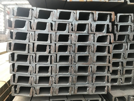 Struktural galvanisierter C-Kanal Stahl U-förmiger Stahlkanal Q235/Q345/SS400/ST37-2/ST52/Q420/Q460/S235JR/S275JR/S355JR