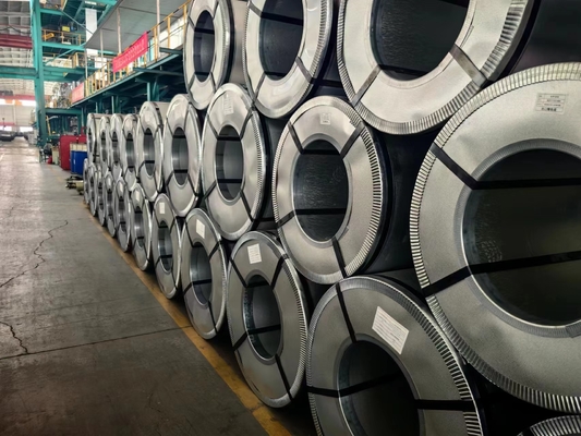 55% Aluminiumgehalt Galvalume Stahlspule für die Haushaltsgeräteindustrie ASTM AISI JIS DIN GB-Standard 0,12-3,0 mm Dicke