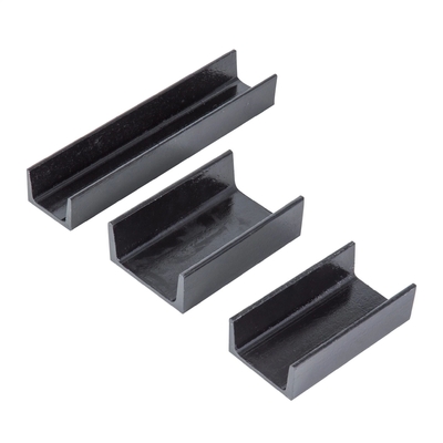 CIF/CFR/FOB/EX-WORK Begriff U-Kanal-Kohlenstoffstahl für das Stützsystem ASTM Standard Q235 Q345 SS400 0,8 mm-3,0 mm Dicke