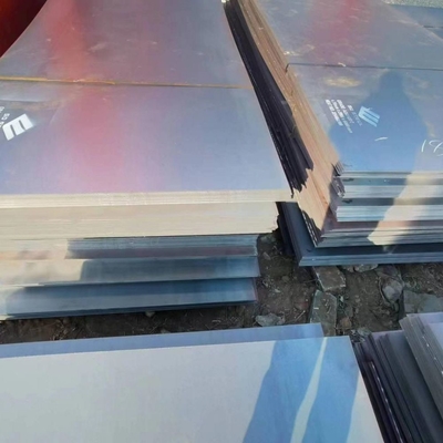 SA516 ASTM A36 Q235 Kohlenstoffstahl-Ausnutzungsplatte, warmgewalzt, mit hochchromhaltigem Karbid beschichtet, abnutzungsbeständig