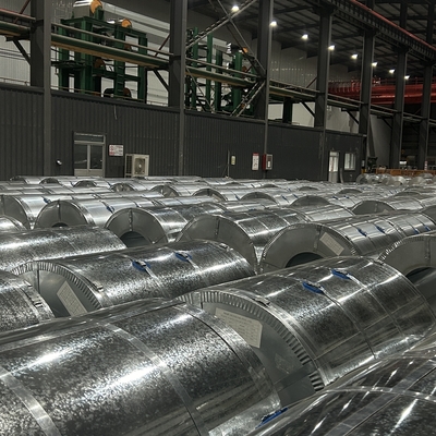 Schneidedienst 90g Galvanisierte Stahlspule Q235 1.6*1220mm Heißgetipptes Galvanisiertes Stahlblech in Spulen AZ150 G550