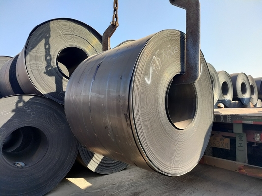 Q195 Q215 Q235 Q255 Q275 Q355 Ss400 Kohlenstoffstahl Warmgewalzte Spirale mit Skin Pass und Standard BS EN GB AiSi ASTM DIN JIS