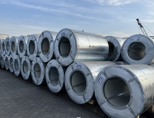 Anpassungslänge Warmgetränkt, kaltgewalzt, mit Zink beschichtet, Stahlspule Alu-Zink Galvalume galvanisiert ASTM AISI JIS GI