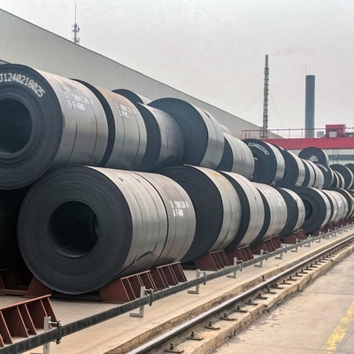 Stahlblechverarbeitung Service Biegen Schweißen Dekolorieren Schneiden 5,5 mm Kohlenstoffarme Metallstreifen Warmgewalzte Spulen S400 Ms Stahlspulen