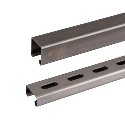 1.5mm 1.6mm 2mm 2.3mm Dicke Heißgewalzte SS-Stäbe professionelle Edelstahl U-Kanal Photovoltaik Toleranz ± 1%