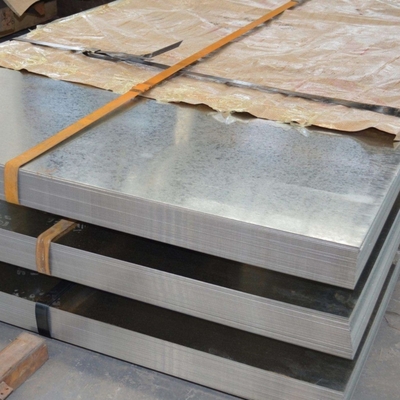 1220 * 2440 MM Verzinkte Stahlplatte 0,1-8 mm Dicke für Gebäude Baustoff