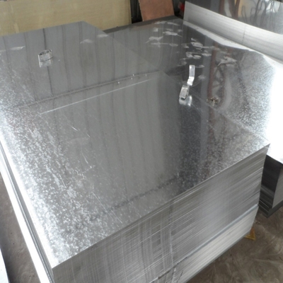 1220 * 2440 MM Verzinkte Stahlplatte 0,1-8 mm Dicke für Gebäude Baustoff