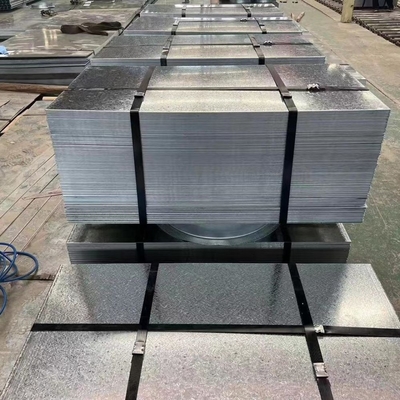 1220 * 2440 MM Verzinkte Stahlplatte 0,1-8 mm Dicke für Gebäude Baustoff
