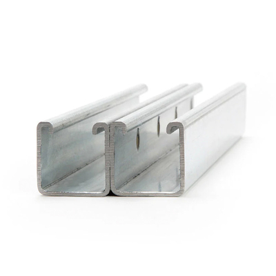 Standard-Edelstahl 3m 6m C-Kanal Perforierter Stahlprofil Stützkanal BA/2B/NO.1/NO.3/NO.4/8K/HL/2D/1D