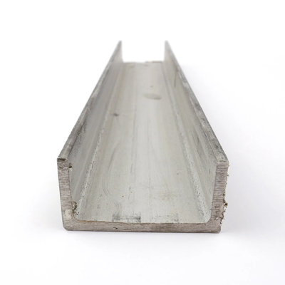 Hochpräzisions-MS-U-Kanalstahl 100*50*5mm Leichte SS-Stahl-C-Kanäle mit TSHS/2B-Ausführung