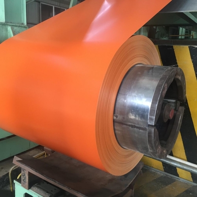 Nicht geölte, vorgefärbte G.G.A.-Stahlspule/g.g.A.P.-Spule/farbbeschichtete galvanisierte Stahlspule in geölter oder nicht geölter Form bei niedriger Temperatur
