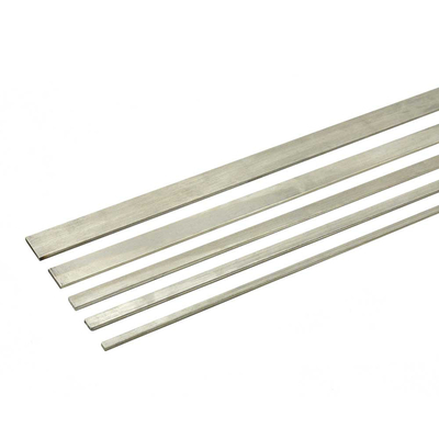 Hergestellt in China Kalt gezogen SS316 Edelstahl Flat Bar 304 Edelstahl dünne flache Teile Hersteller