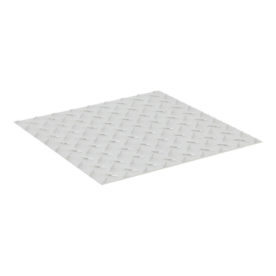 Fabrikanpassung 3003 5052 H12 Stuckoberfläche geprägte geprägte gecheckte Aluminiumplatte