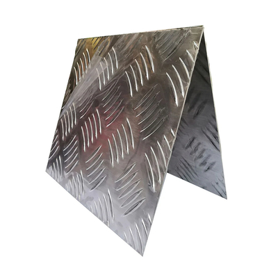 China Hersteller 1050 1060 3003 Kaltgewalzte Aluminium-Stahl-Checker-Platte Kies-Geboss-Aluminium-Checker-Spule