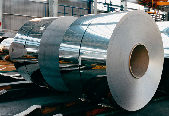 ASTM JIS 2B BA China Crgo Kaltgewalzte Stahlfolie