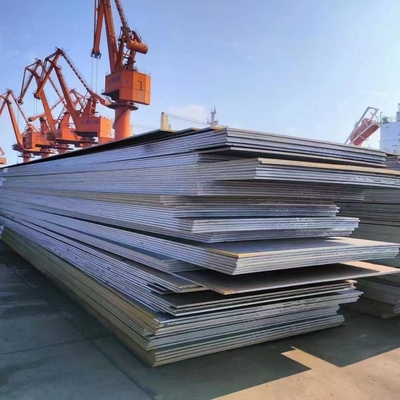 Gute Preise Q235 Q345 S355 Stahlblech Metall Warmgewalzte Niedrigkohlenstoffstahlplatte