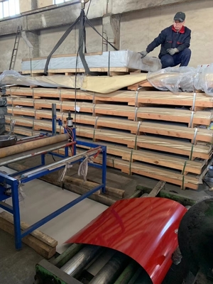 Farbige Aluminiumplatte Anpassungsfähige Stahlplatte mit Schneid-Bogen-Schweiß-Punktdienste ANSI-Standard
