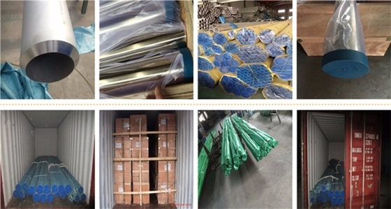 ASTM 301 302 304 305 304L 316 316L warmgewalzte Rohre aus industrieller Edelstahl